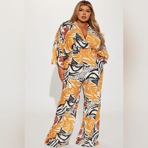 FASHION NOVA TAHITI JUMPSUIT NWT